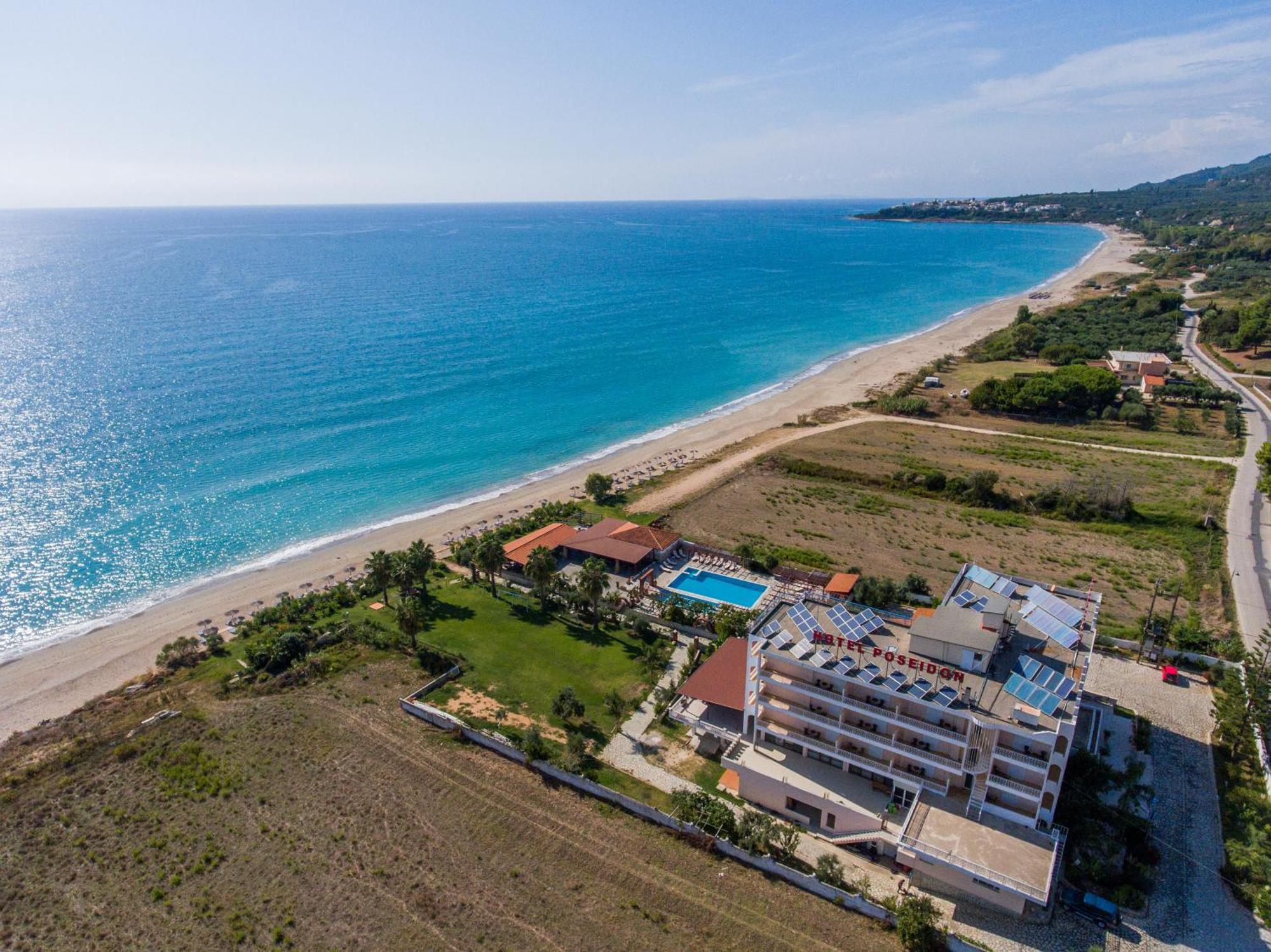 Poseidon Beach Hotel Kastrosikia Luaran gambar