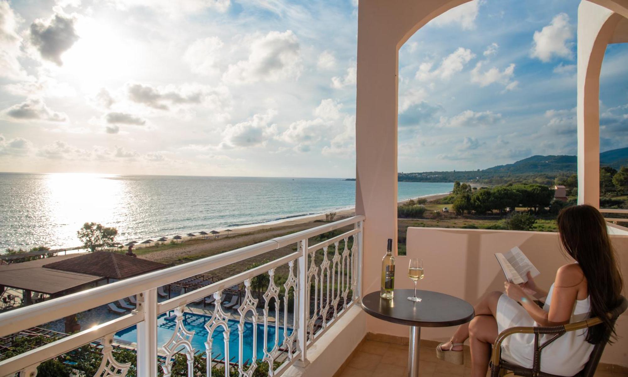 Poseidon Beach Hotel Kastrosikia Luaran gambar