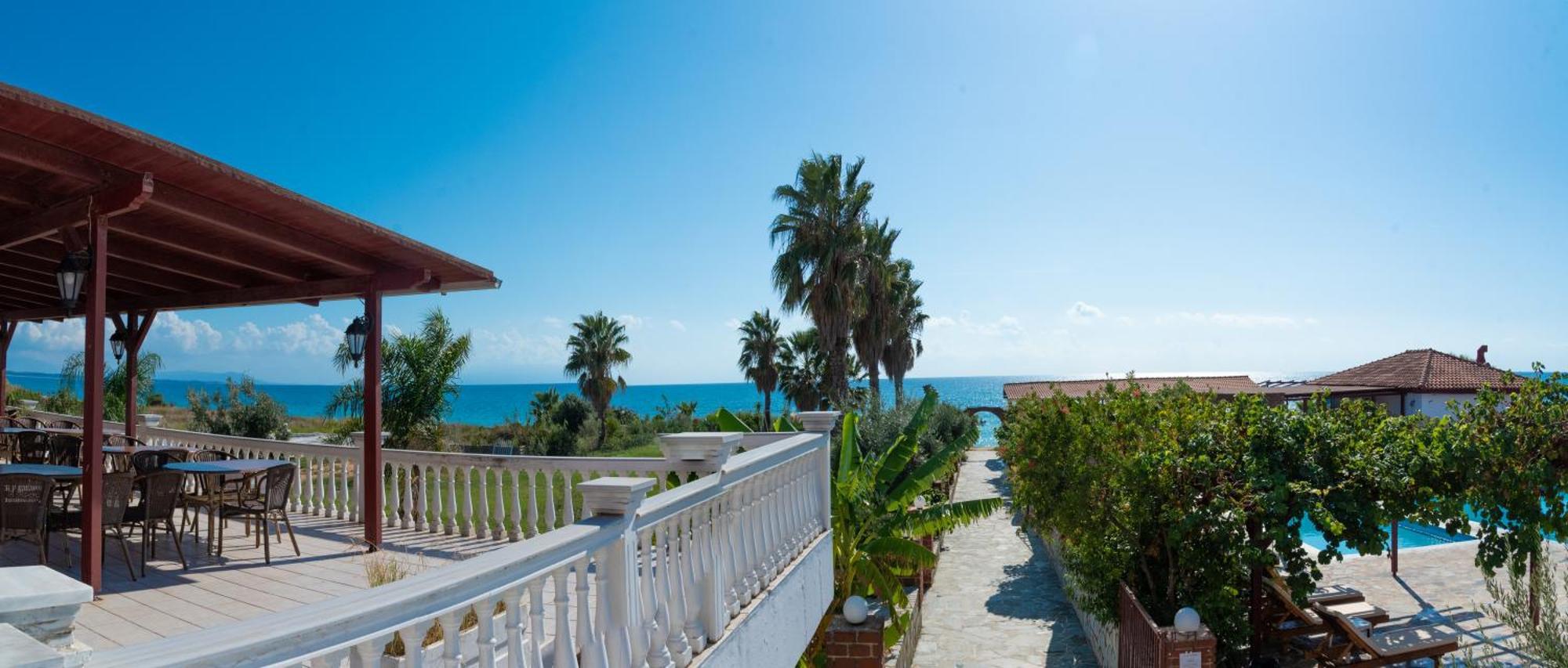 Poseidon Beach Hotel Kastrosikia Luaran gambar